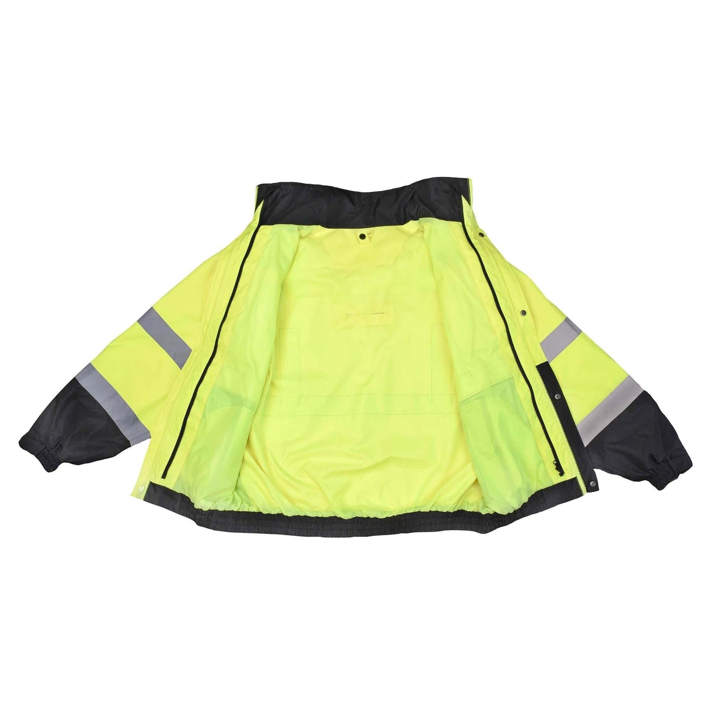 Yellow/Black Safety Jacket - Radians - Weatherproof Bomber