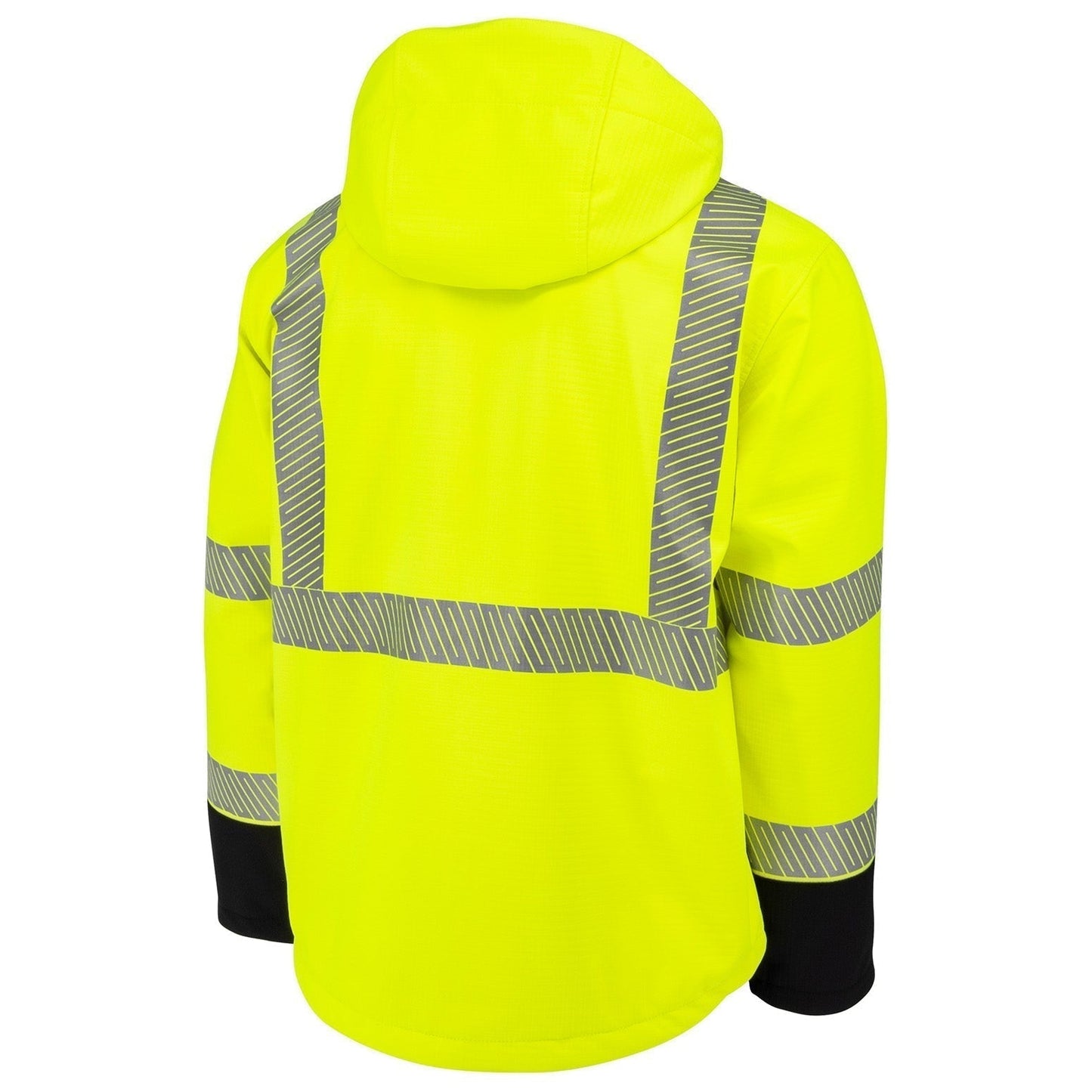 Yellow Lime Safety Jacket - Radians - Softshell Comfort