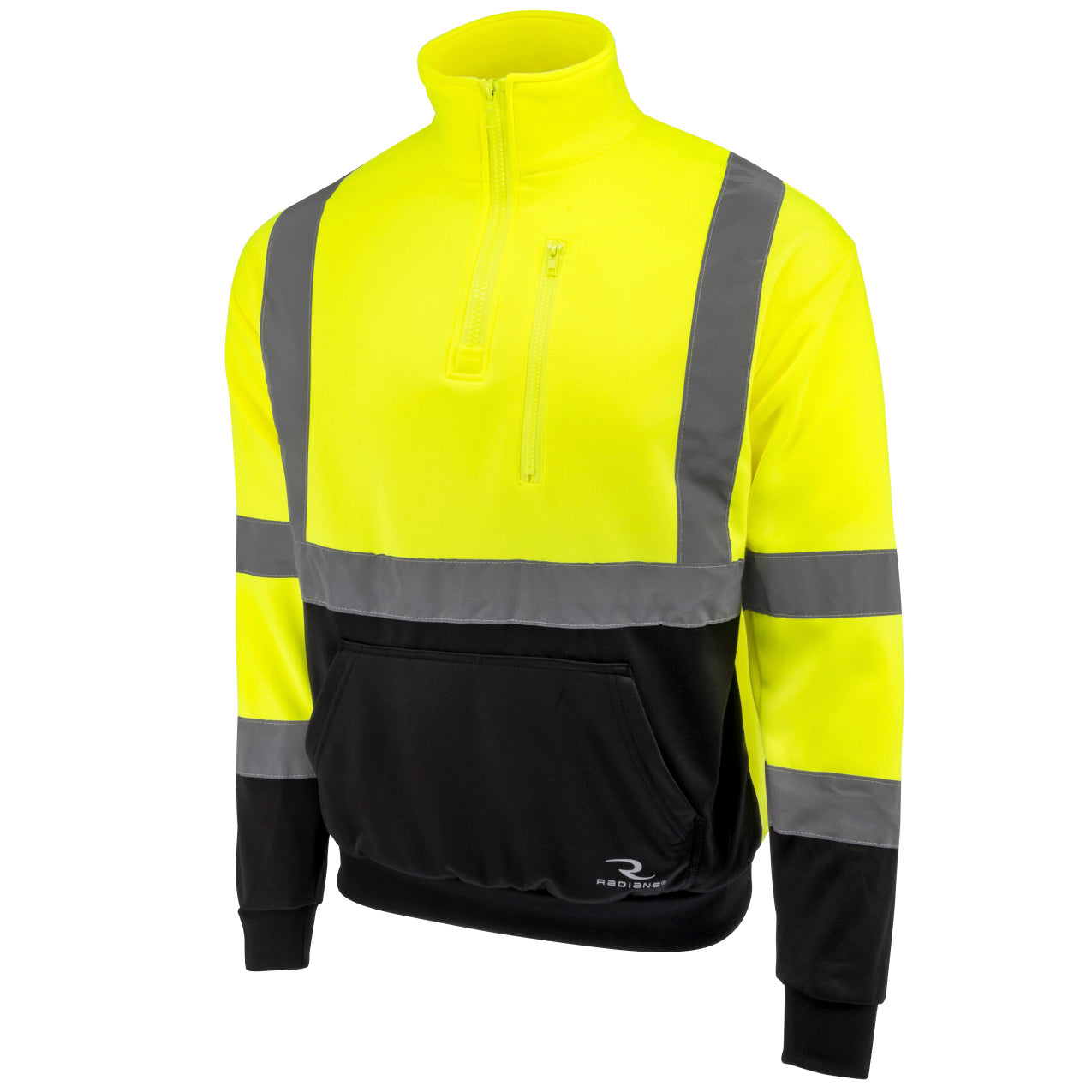 Yellow/Lime Safety Sweatshirts - Radians - Class 3 Fleece