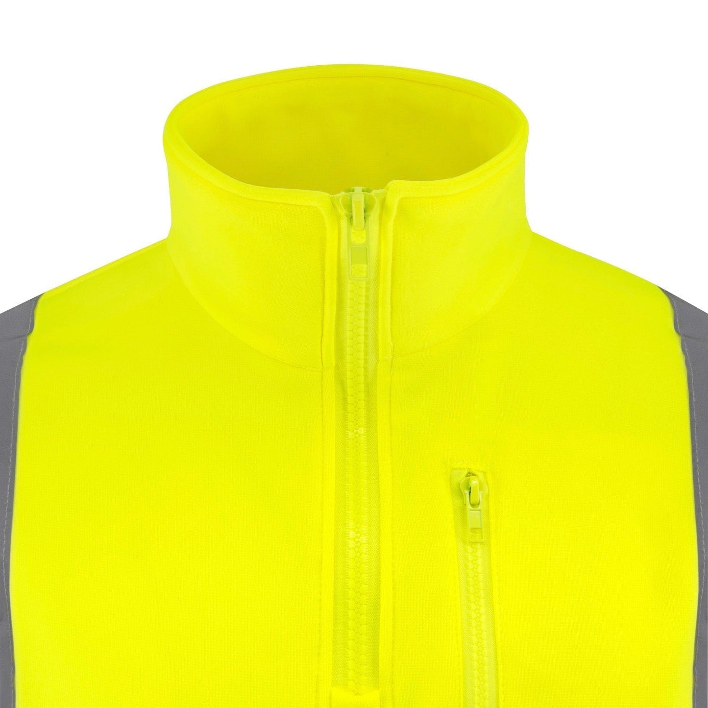 Yellow/Lime Safety Sweatshirts - Radians - Class 3 Fleece