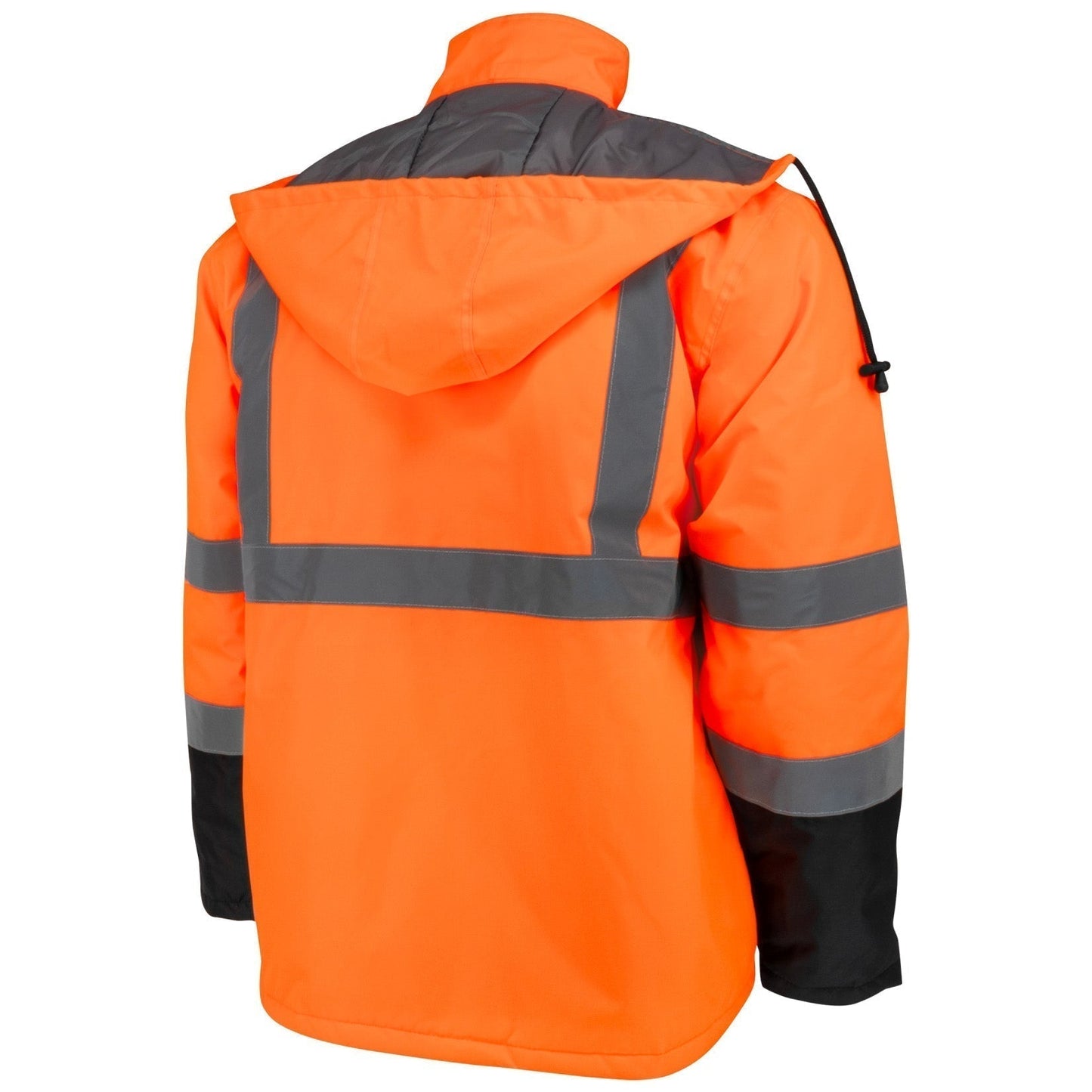 Yellow/Lime Safety Jacket - Radians - Quilted Parka