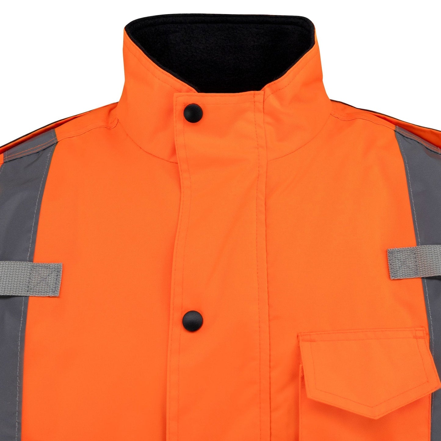 Yellow/Lime Safety Jacket - Radians - Quilted Parka