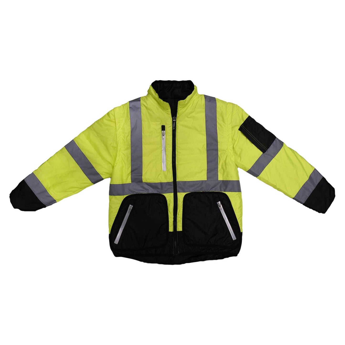 Zip-Off Sleeves Safety Jackets - Radians - Reversible Design