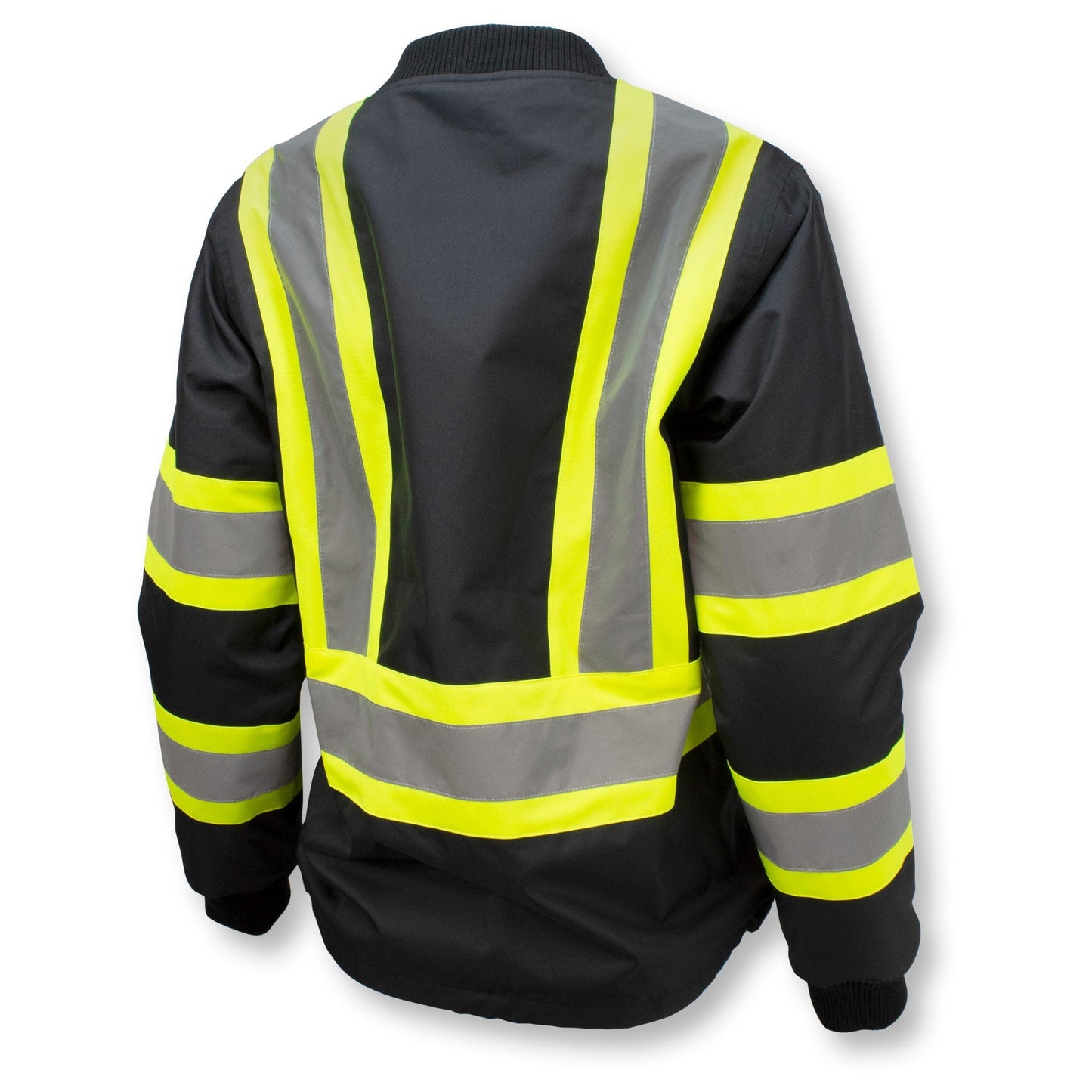 Black Safety Jackets - Radians - Hi-Vis Bomber