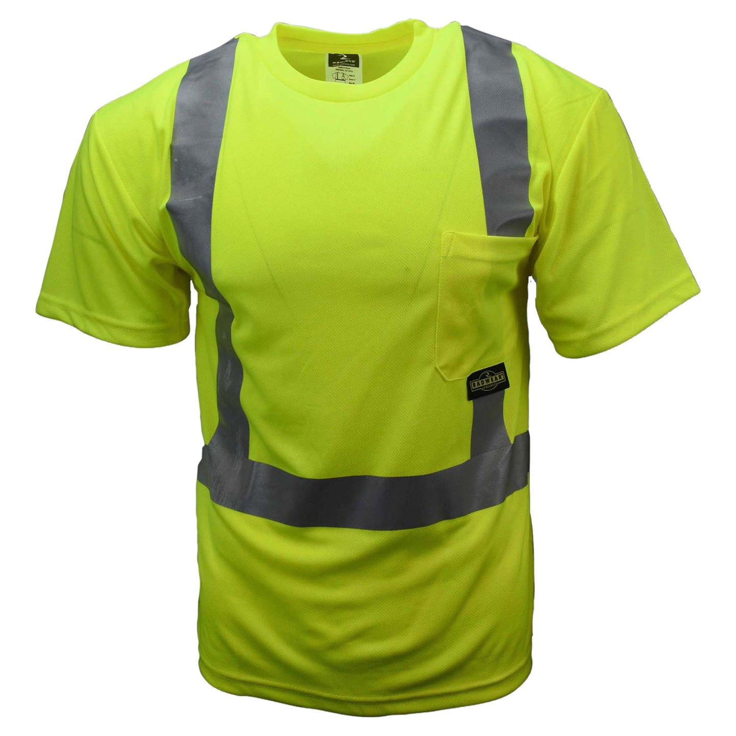 Yellow/Lime Safety Shirt - Radians - Moisture Wicking