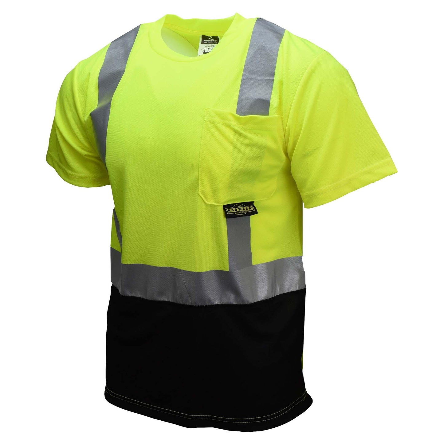 Yellow/Lime Safety Shirt - Radians - Moisture Wicking