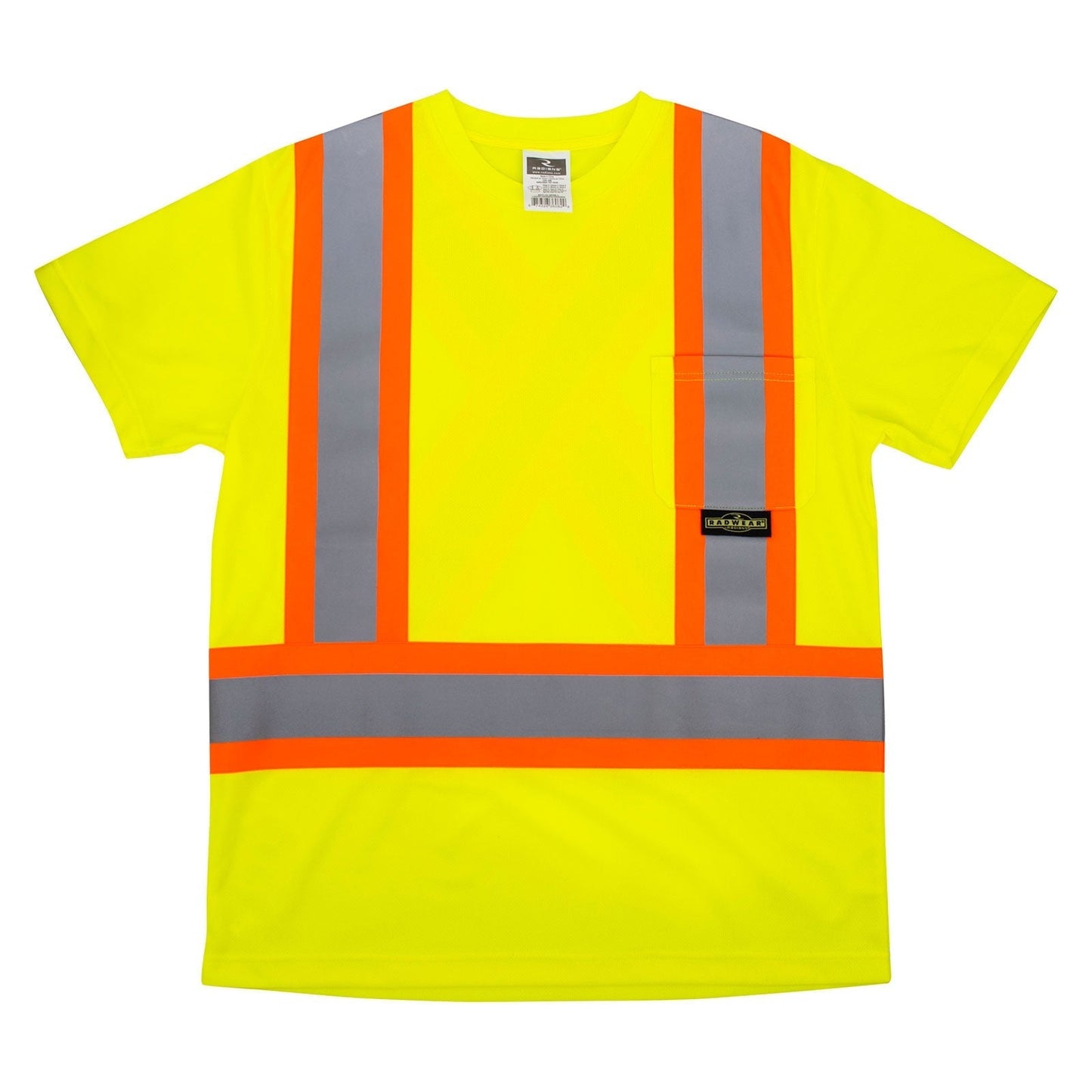 Yellow/Lime Safety Shirt - Radians - Reflective Design