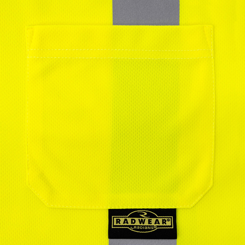 Yellow/Lime Safety Shirt - Radians - Durable Mesh