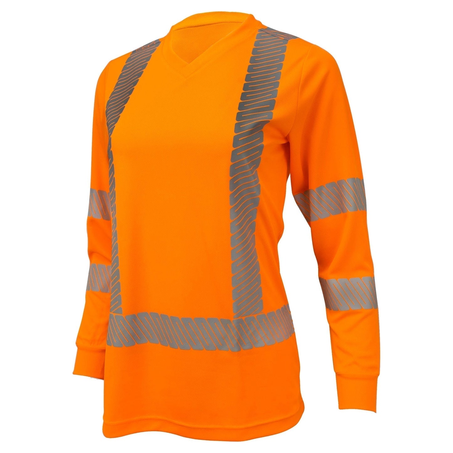 Yellow/Lime Safety Shirt - Radians - Women's Long Sleeve