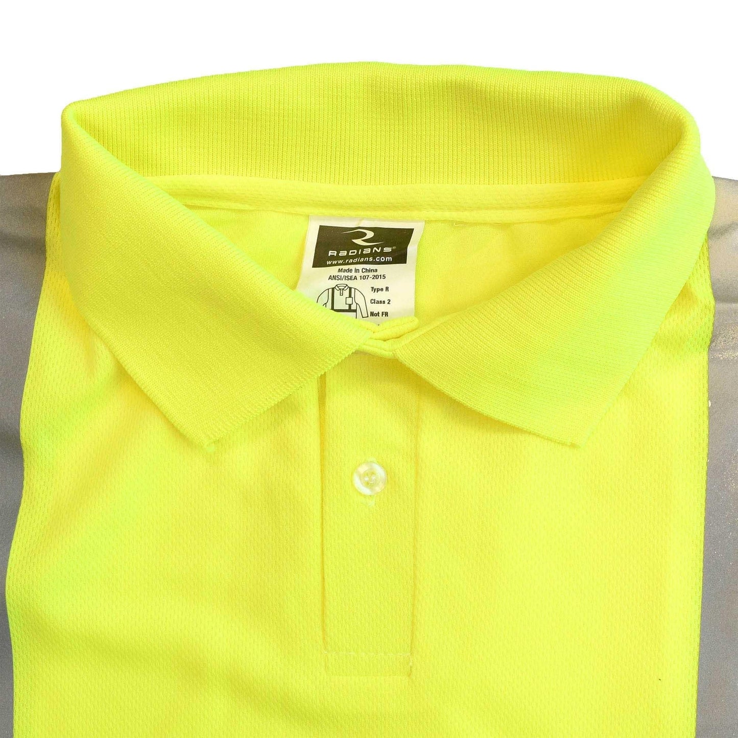 Yellow/Lime Safety Shirts - Radians - Hi-Viz Moisture Wicking