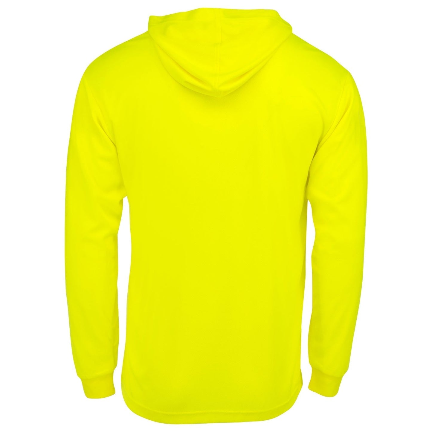 Yellow/Lime Safety Shirt - Radians - Hooded Mesh Long Sleeve