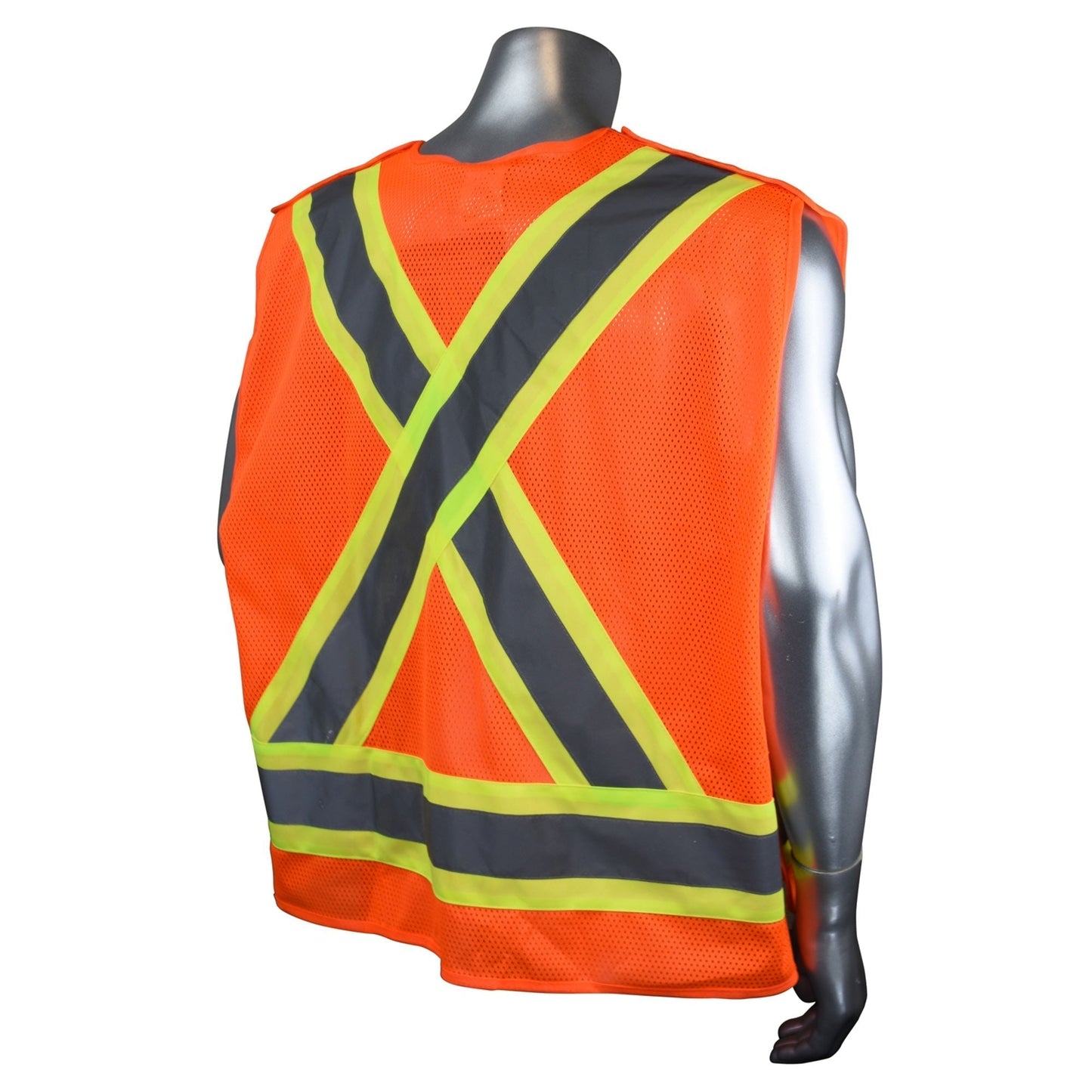 Yellow/Lime Safety Vest - Radians - Breakaway Design