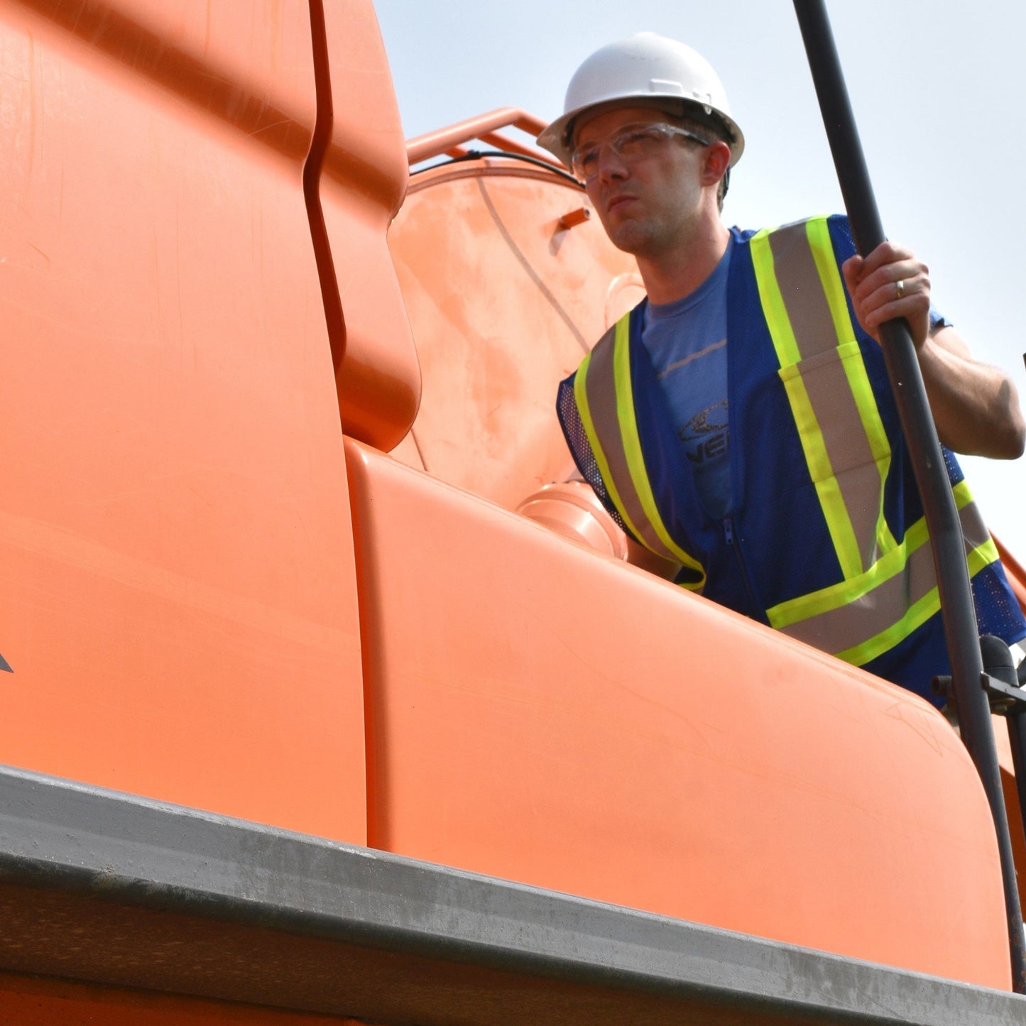 Blue Safety Vests - Radians - High Visibility Mesh