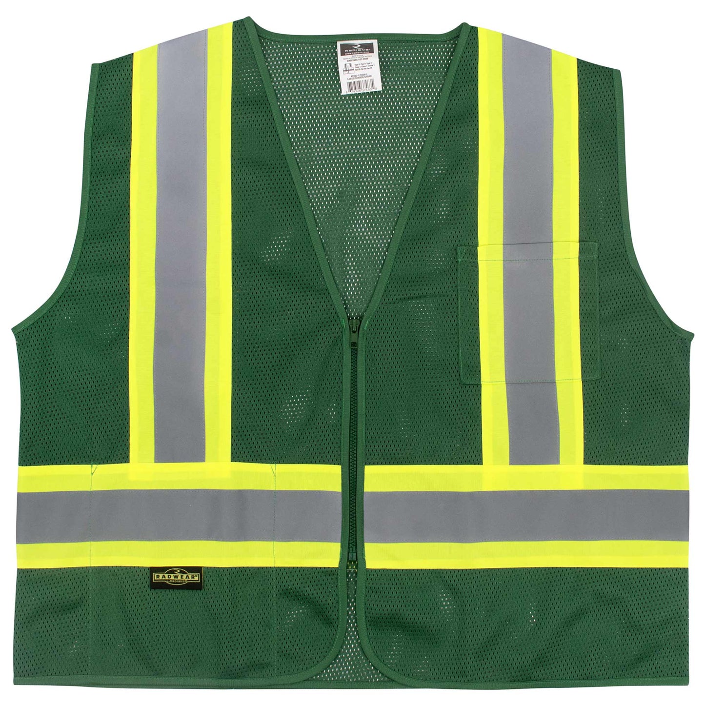 Blue Safety Vests - Radians - High Visibility Mesh