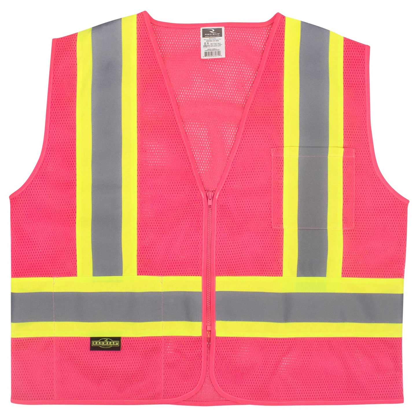 Blue Safety Vests - Radians - High Visibility Mesh