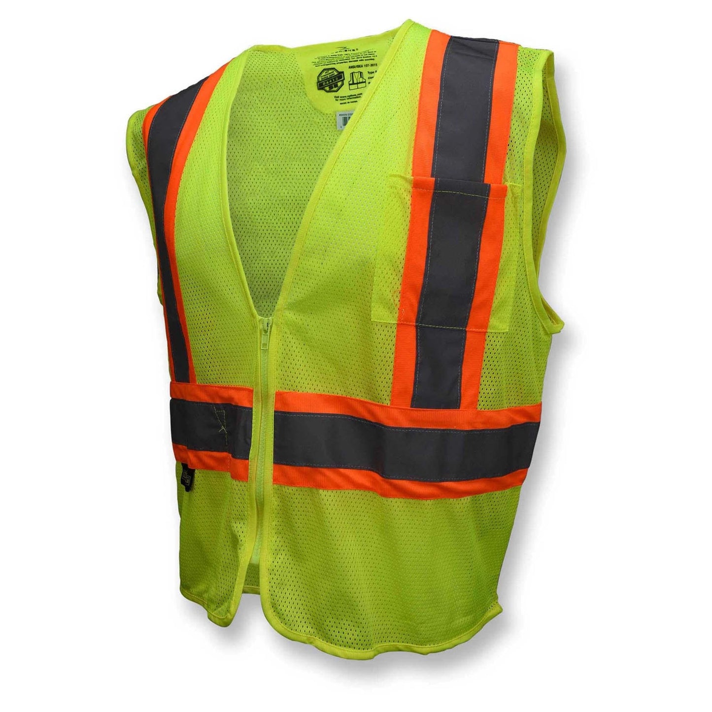 Yellow/Lime Safety Vest - Radians - Self-Extinguishing