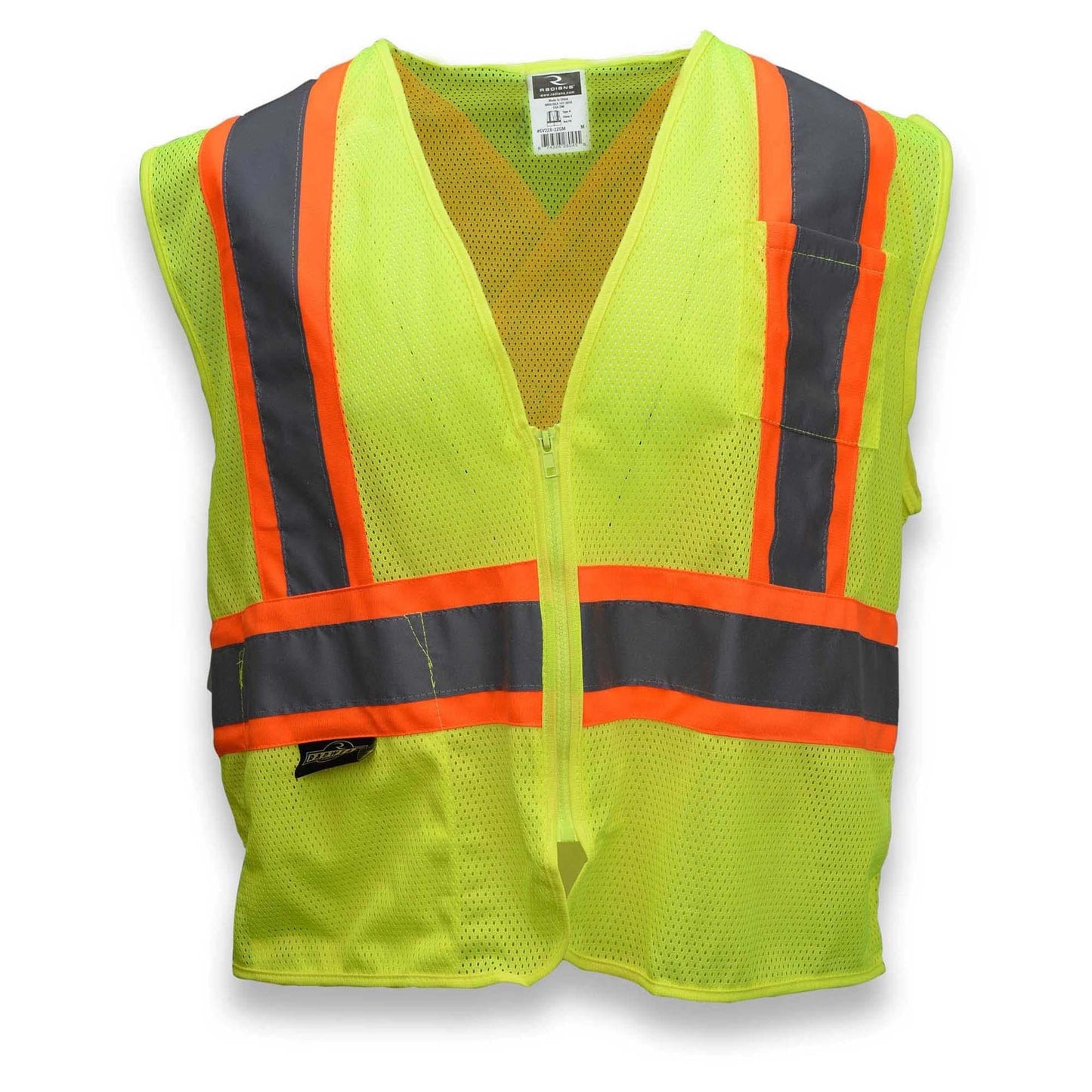 Yellow/Lime Safety Vests - Radians - High Visibility Mesh