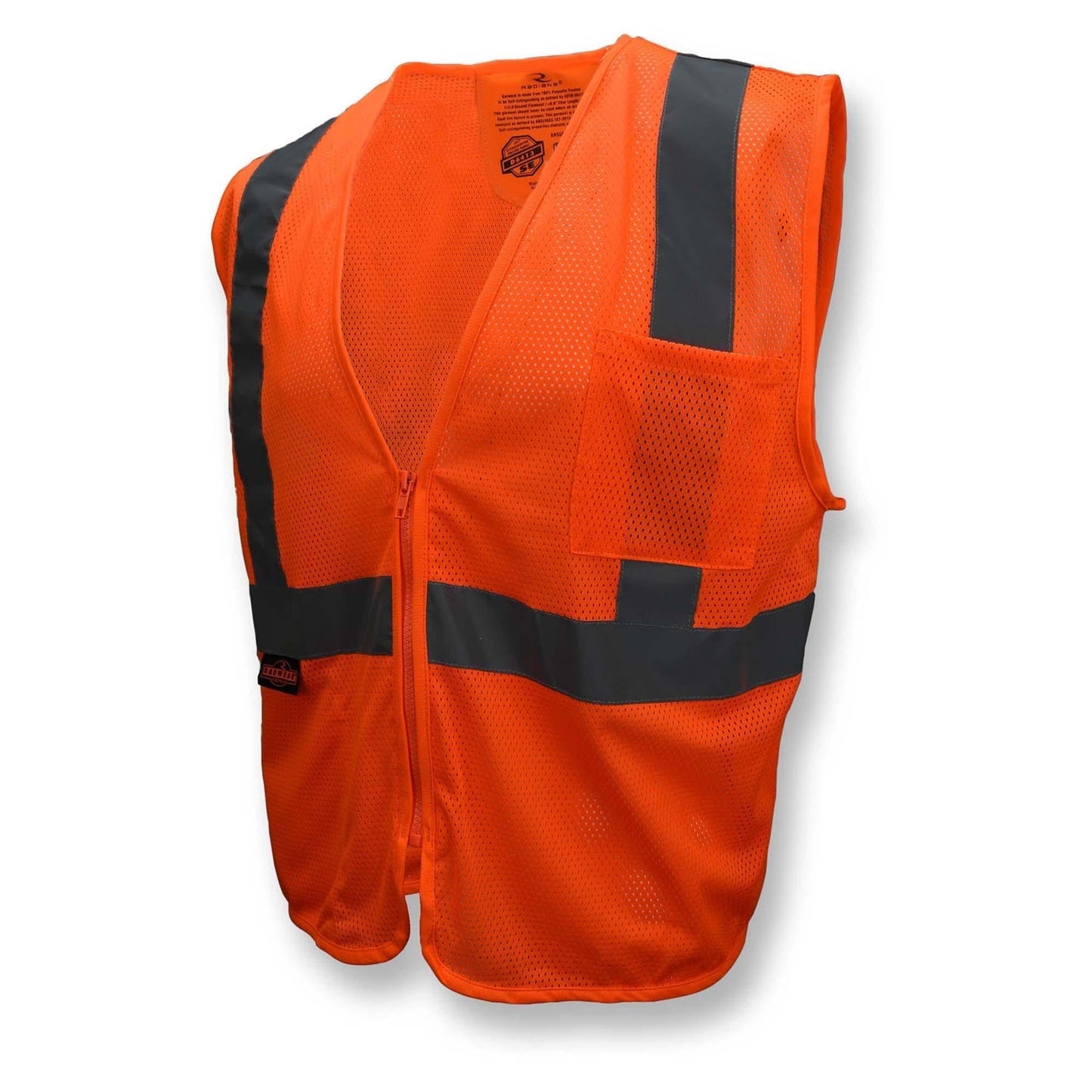 Yellow Safety Vest - Radians - Self-Extinguishing Design