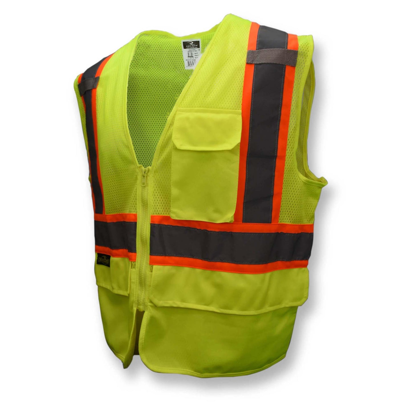Yellow/Lime Safety Vest - Radians - Mesh Design