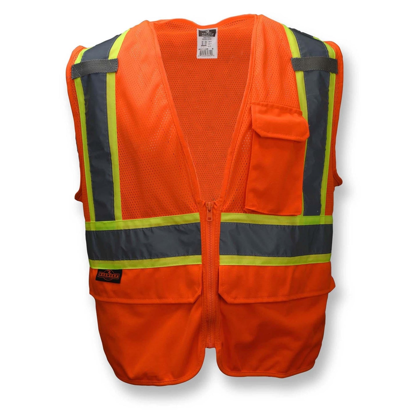 Yellow/Lime Safety Vest - Radians - Mesh Design
