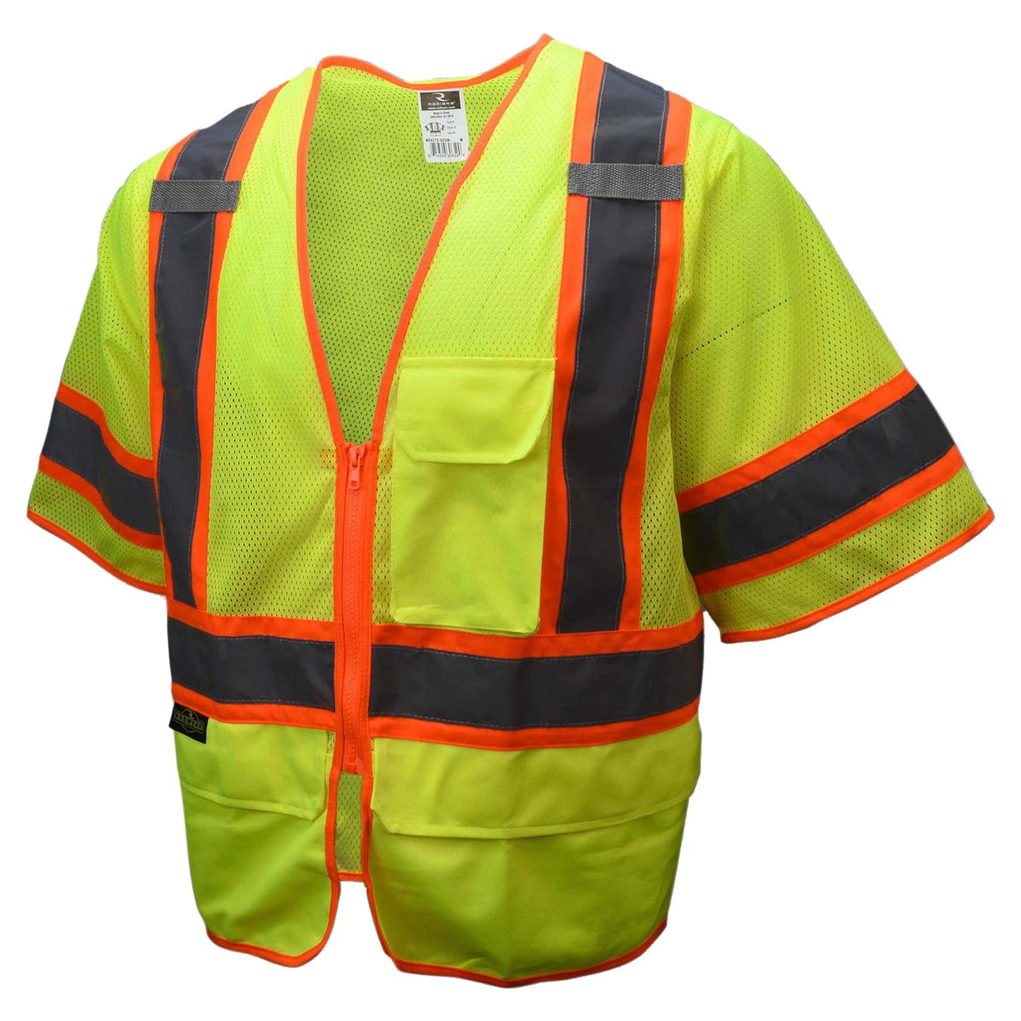 Yellow/Lime Safety Vests - Radians - Mesh Design