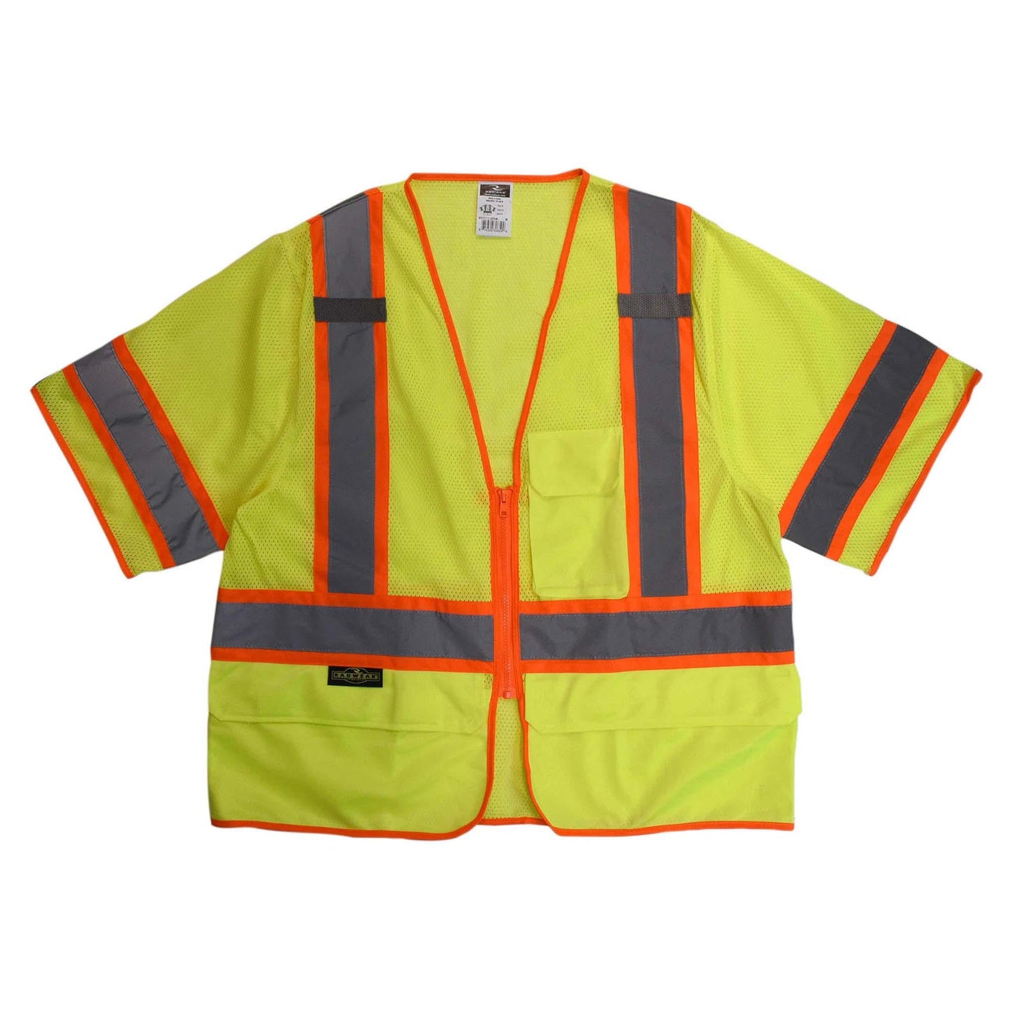 Yellow/Lime Safety Vests - Radians - Mesh Design