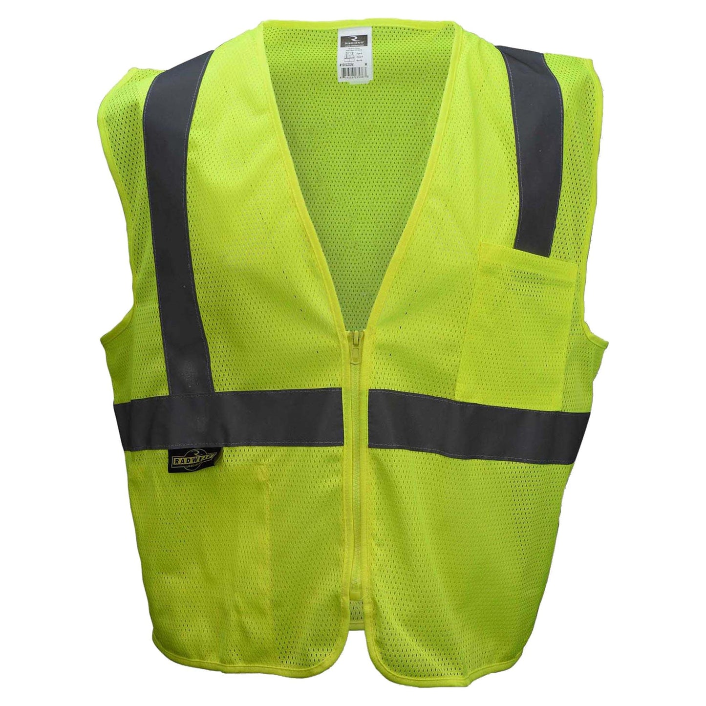 Yellow/Lime Safety Vest - Radians - Reflective Mesh