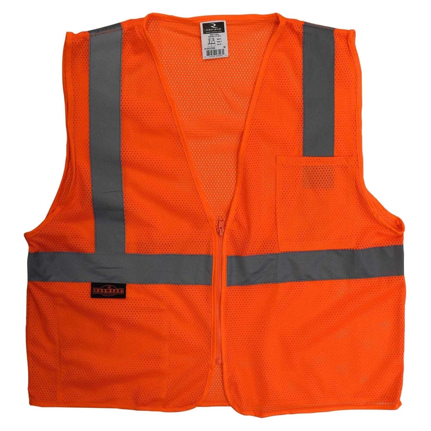 Yellow/Lime Safety Vest - Radians - Reflective Mesh