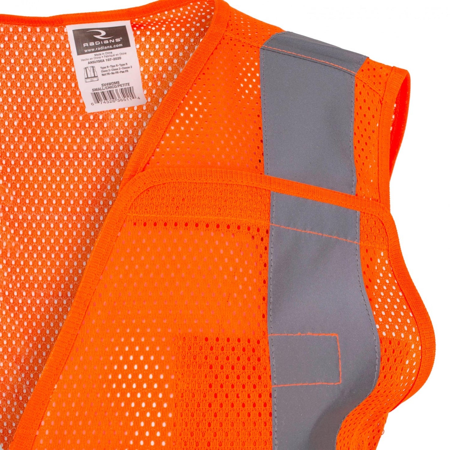 Yellow/Lime Safety Vest - Radians - Breakaway Design