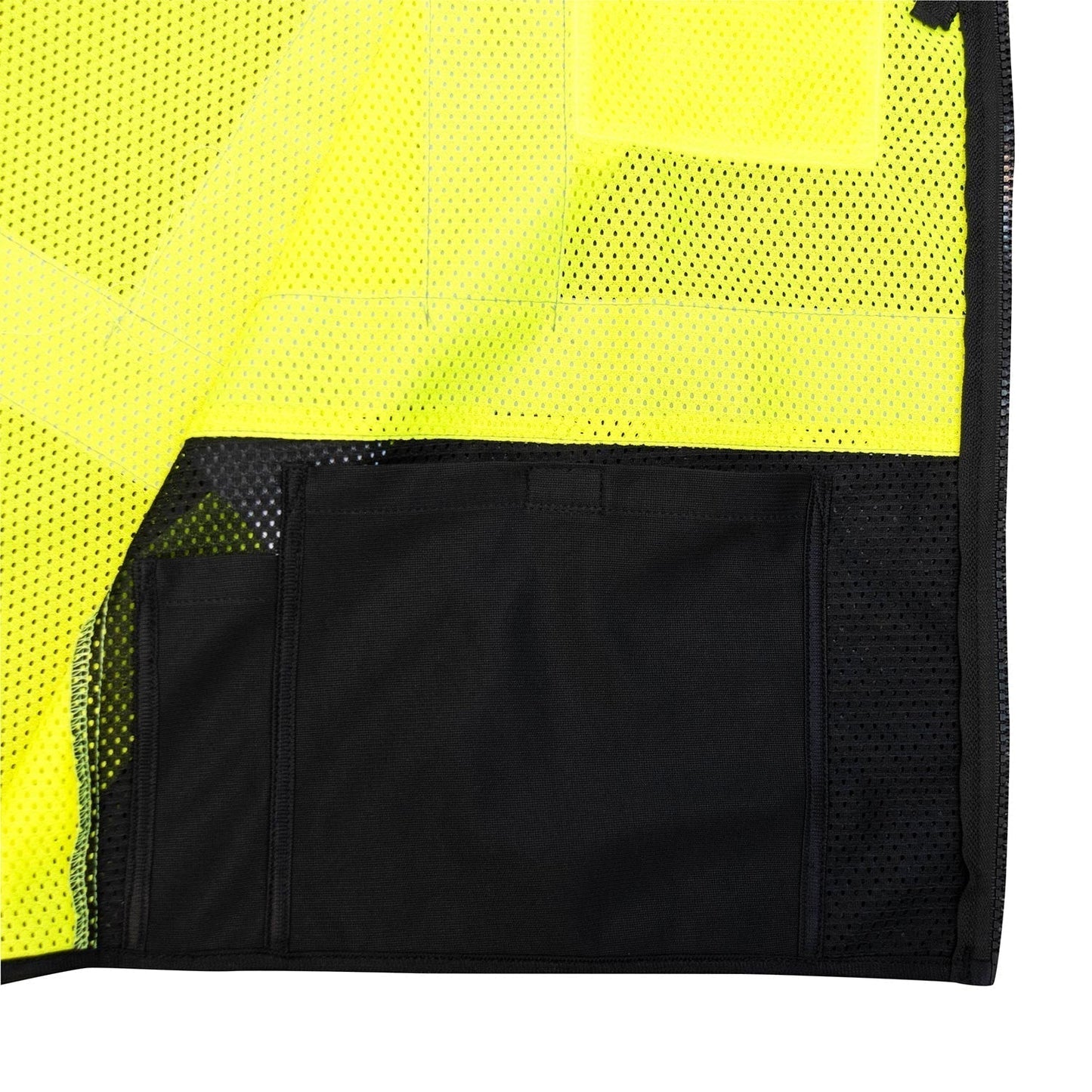 Yellow/Lime Safety Vest - Radians - Reflective Mesh Design