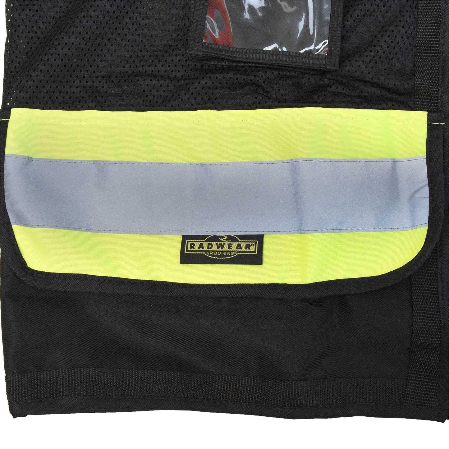 Black Safety Vests - Radians - Heavy Duty Comfort