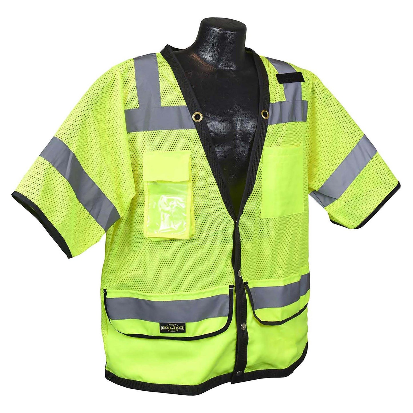 Yellow/Lime Safety Vest - Radians - Durable Mesh Design