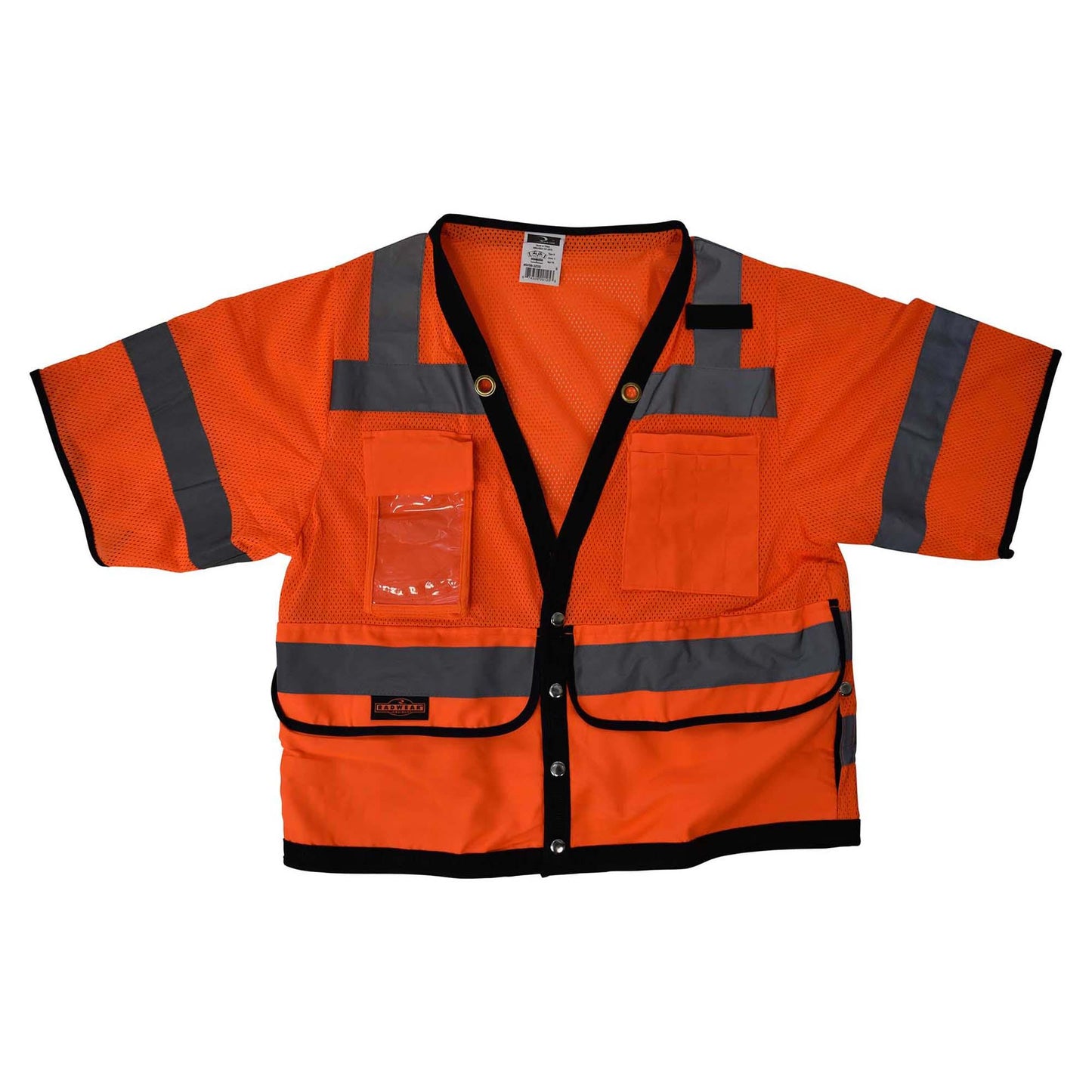 Yellow/Lime Safety Vest - Radians - Durable Mesh Design