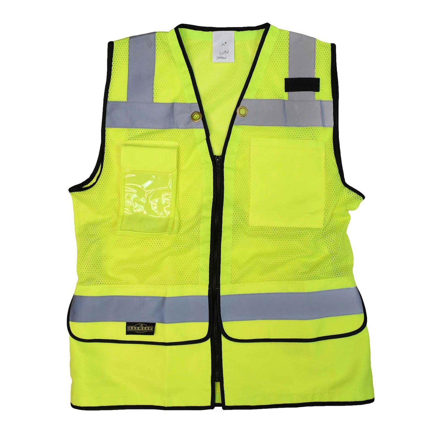 Yellow/Lime Safety Vest - Radians - Heavy Duty Design