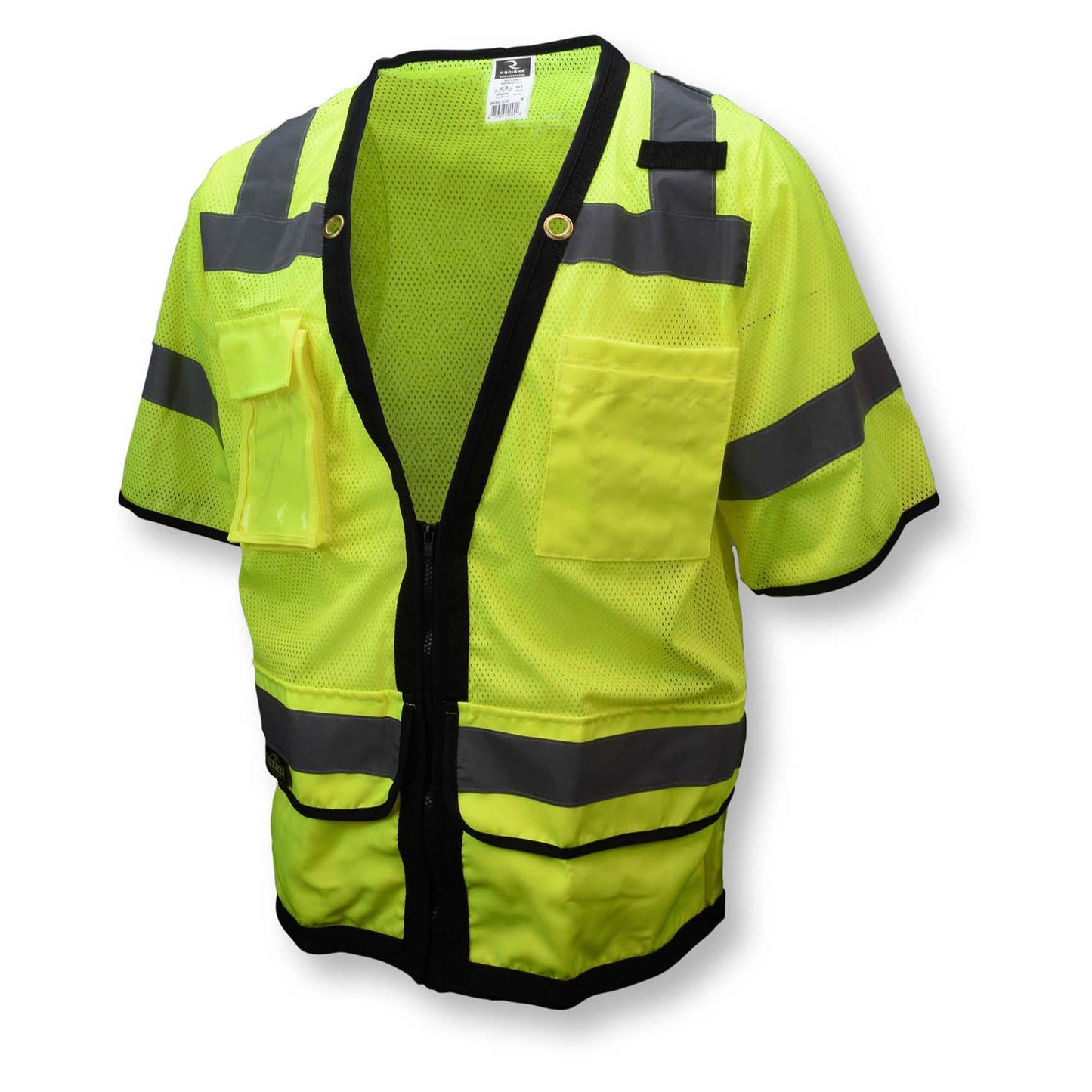 Yellow/Lime Safety Vests - Radians - Durable Mesh Design