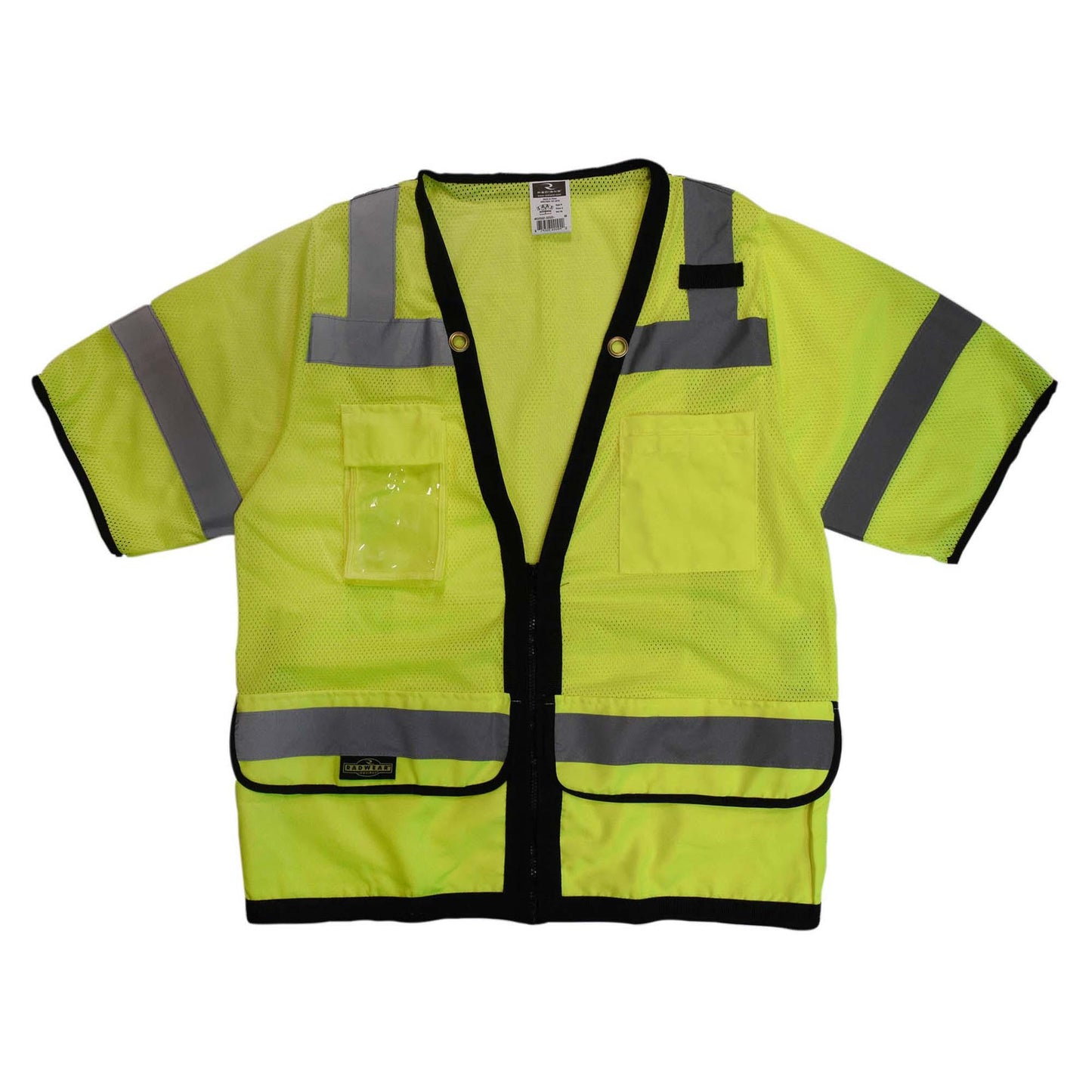 Yellow/Lime Safety Vests - Radians - Durable Mesh Design