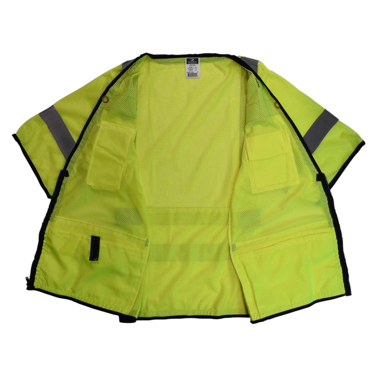 Yellow/Lime Safety Vests - Radians - Durable Mesh Design