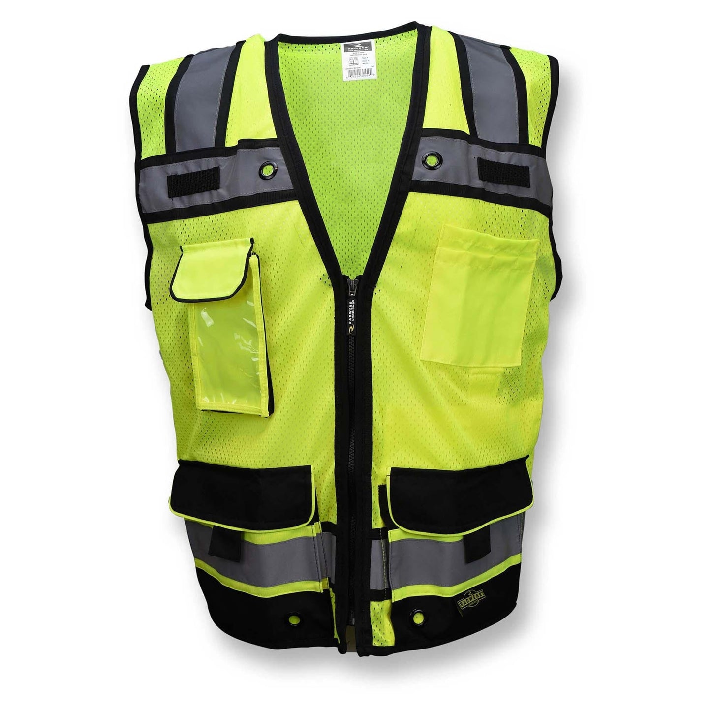 Yellow/Lime Safety Vest - Radians - Reflective Material