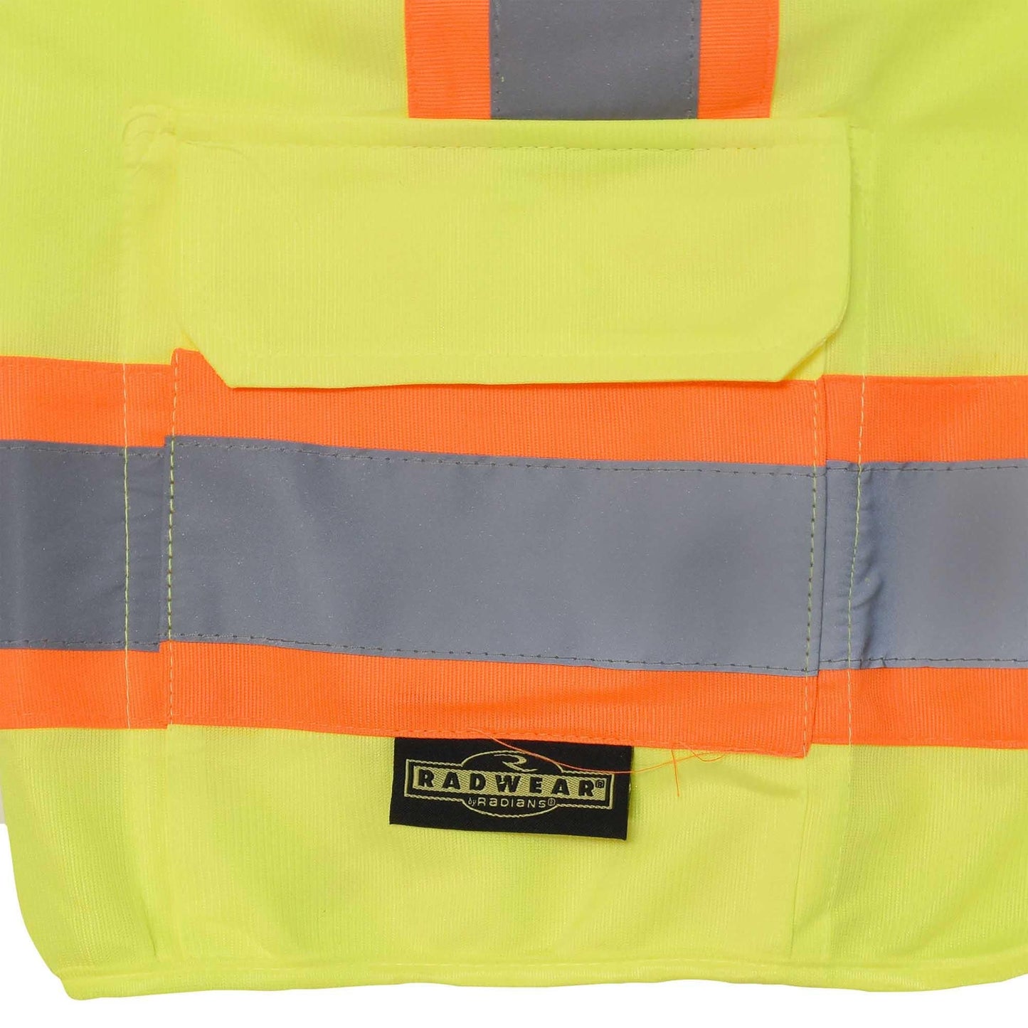 Yellow/Lime Safety Vest - Radians - Reflective Trim