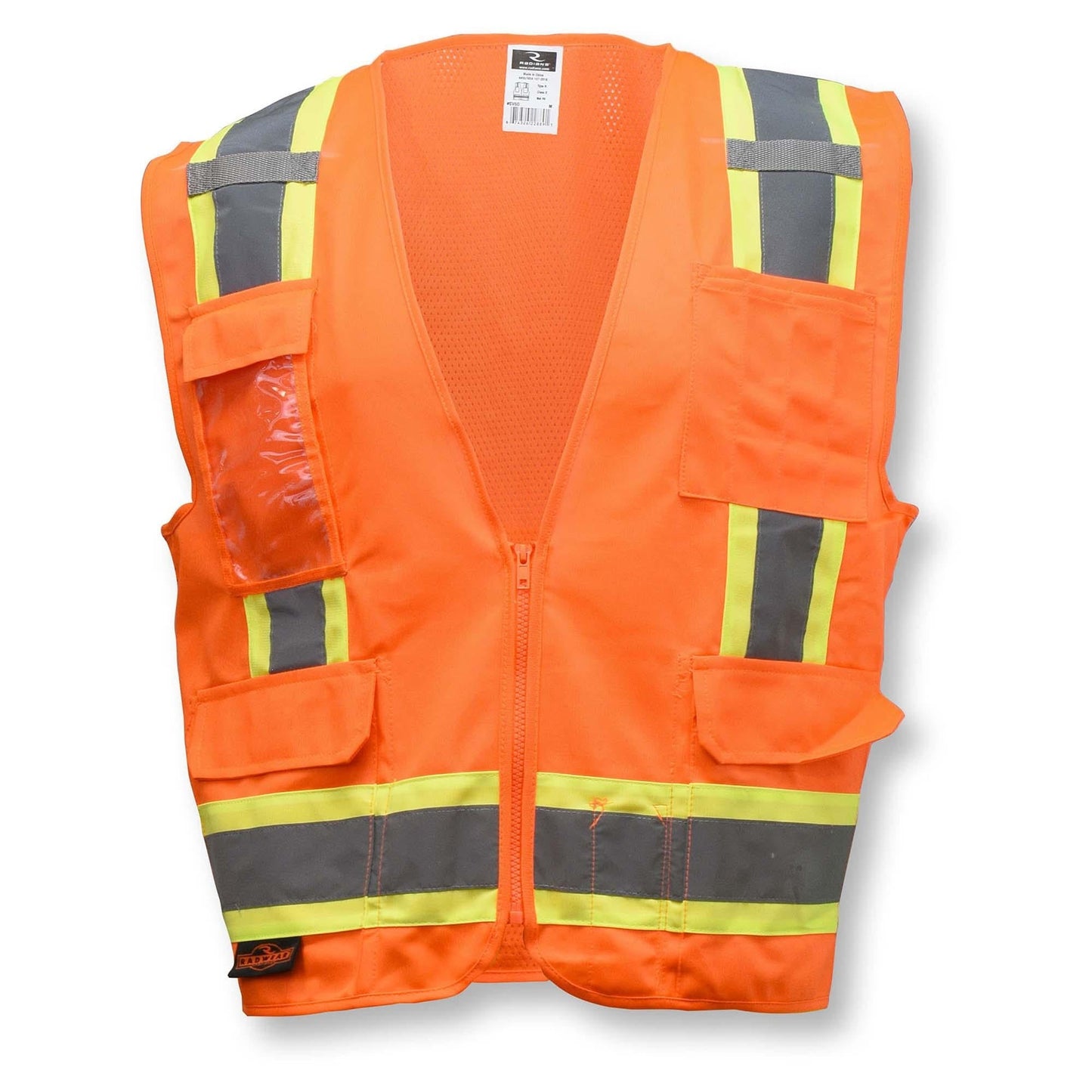 Yellow/Lime Safety Vest - Radians - Reflective Trim