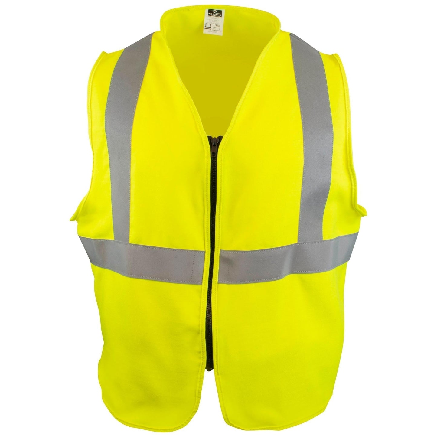 Yellow/Lime Safety Vests - Radians - Solid FR Fabric