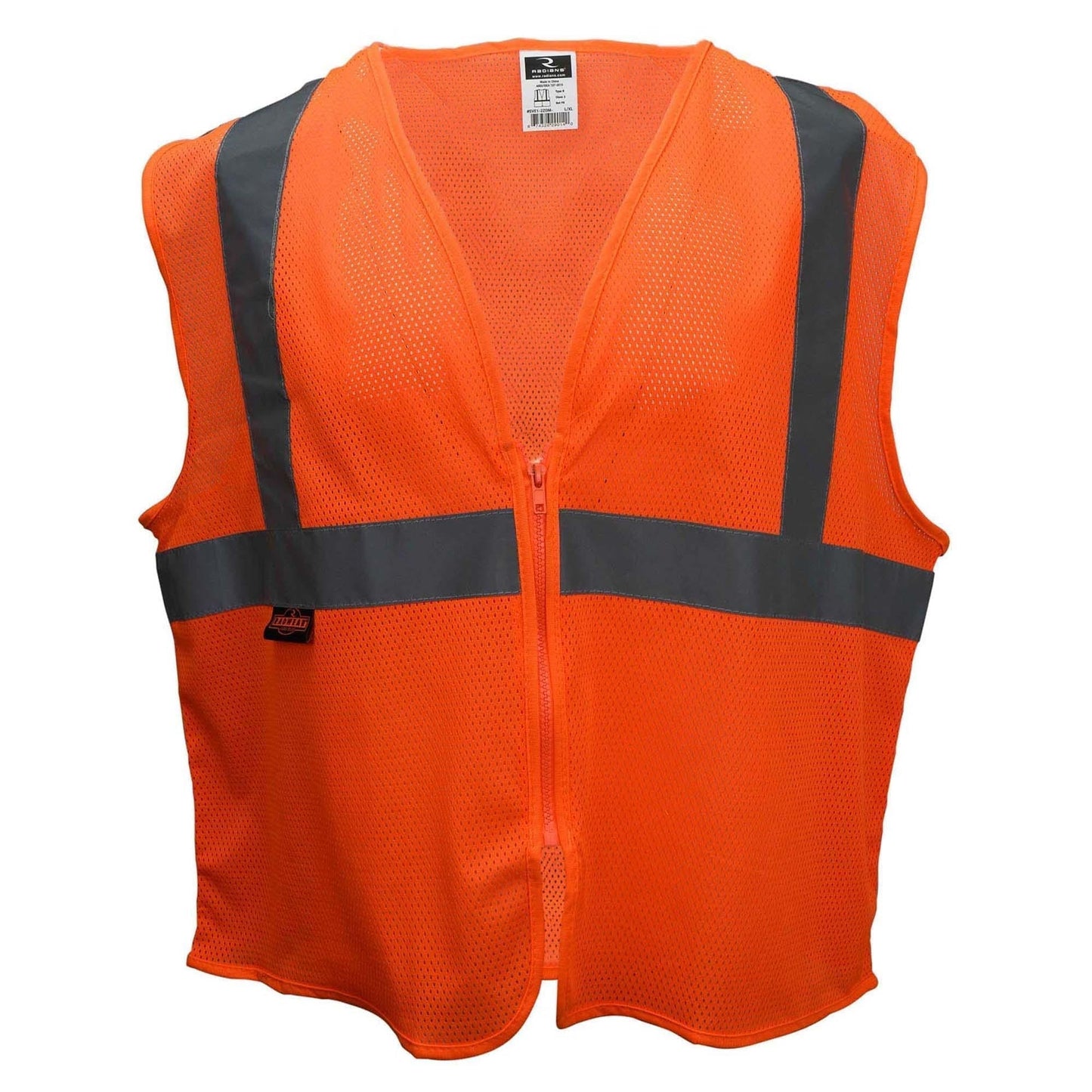 Yellow/Lime Safety Vests - Radians - Reflective Mesh