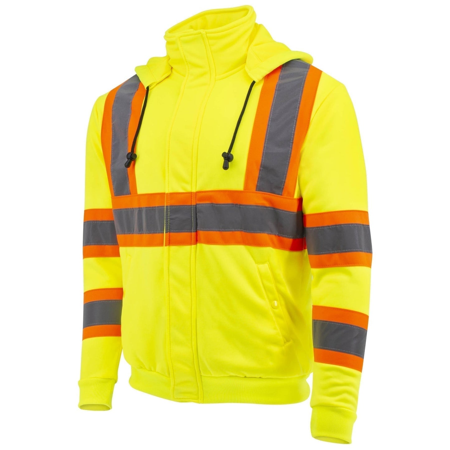Yellow/Lime Safety Sweatshirt - Radians - Reflective Design