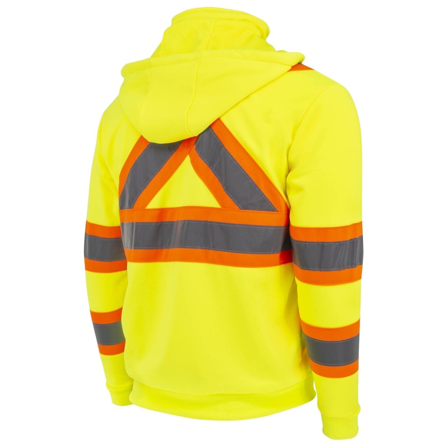 Yellow/Lime Safety Sweatshirt - Radians - Reflective Design