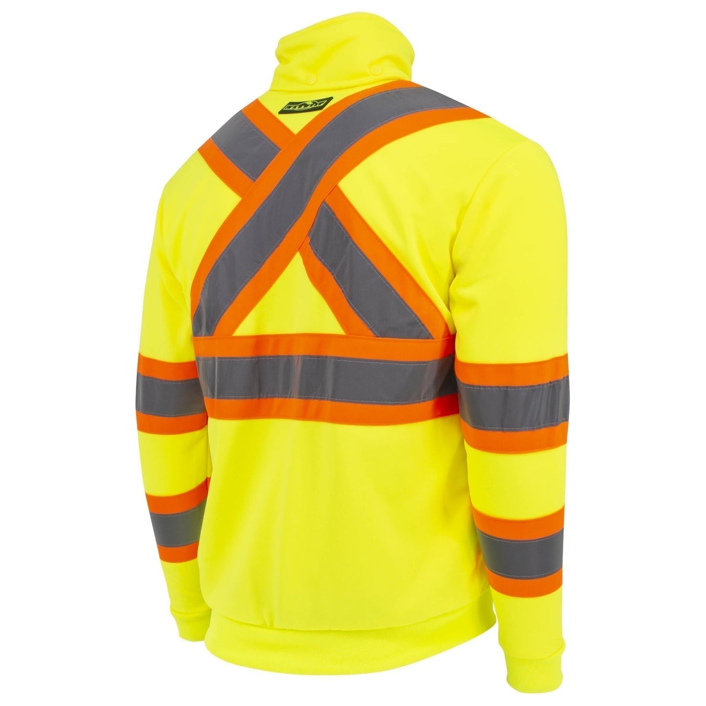 Yellow/Lime Safety Sweatshirt - Radians - Reflective Design