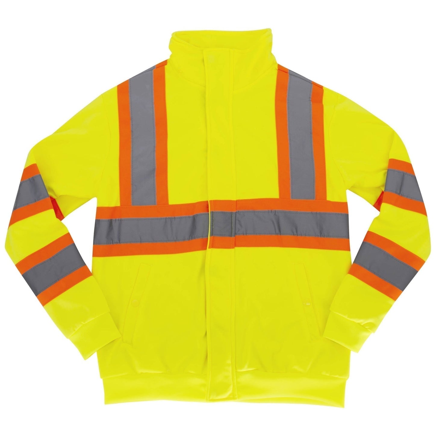 Yellow/Lime Safety Sweatshirt - Radians - Reflective Design