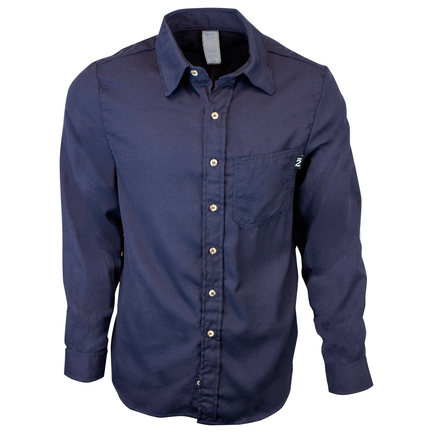 Cobalt Button Up Shirt - Neese - Breathable Fabric