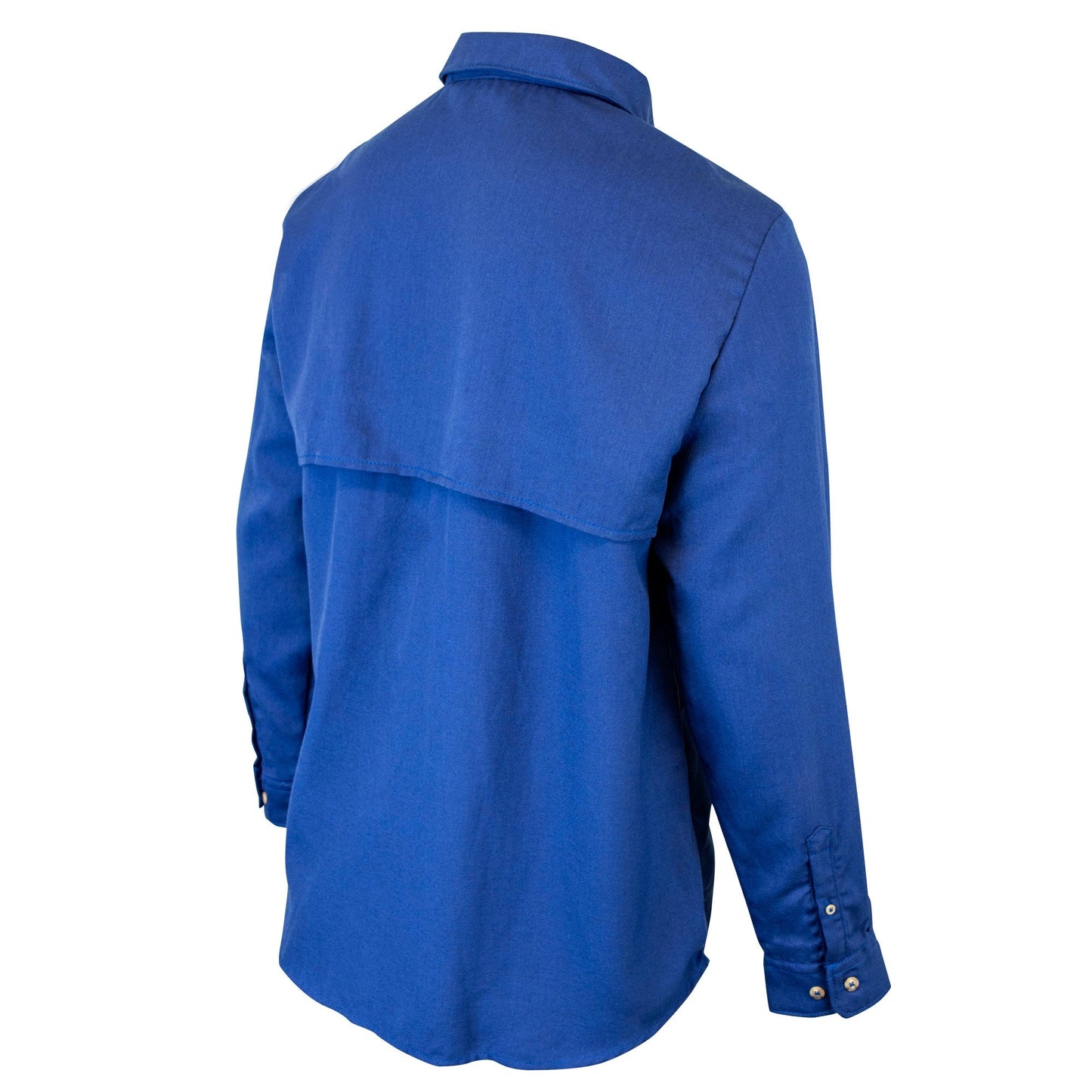 Cobalt Button Up Shirt - Neese - Breathable Fabric