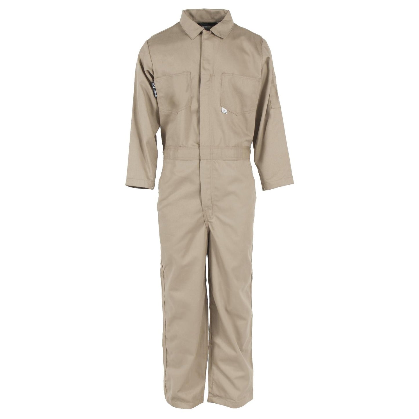 Gray Coveralls - Neese - Durable Cotton Fabric
