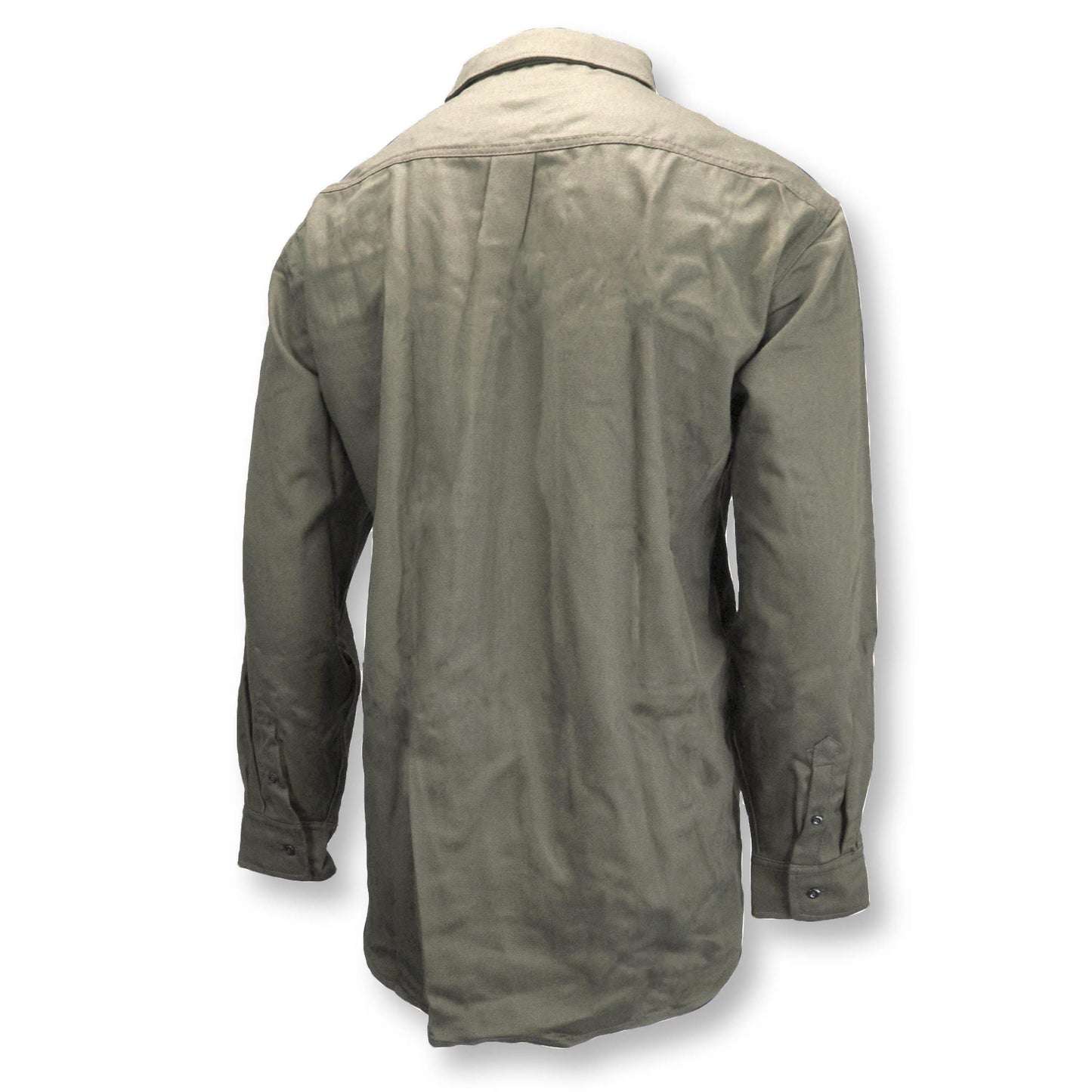 Khaki Button Up Shirt - Neese - Long Sleeve FR